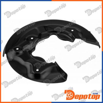 Déflecteur, disque de frein arrière gauche pour VW | HTO-VW-075, 57SKV756